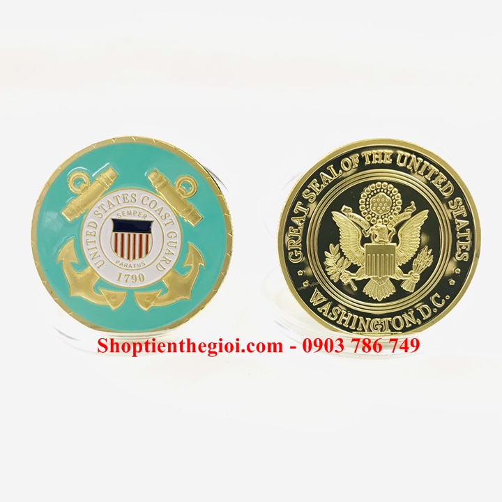 Xu Huy Hiệu Lực Lượng Tuần Duyên Mỹ -  SP005302